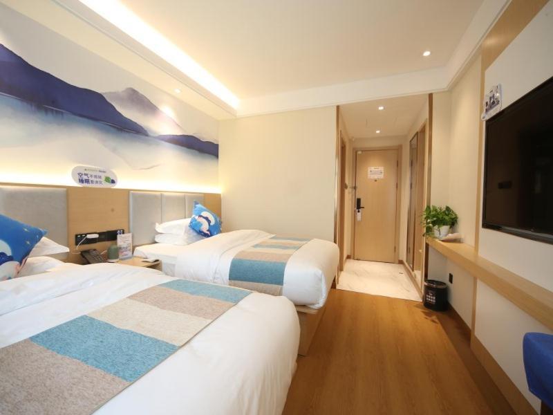 Greentree Inn Shanghai Zhongshan Hutai Hotel Exterior foto
