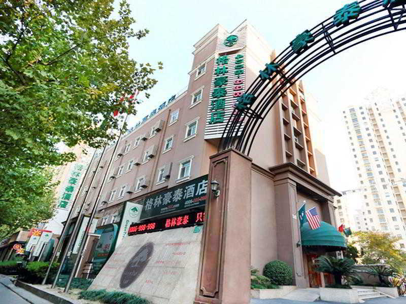 Greentree Inn Shanghai Zhongshan Hutai Hotel Exterior foto