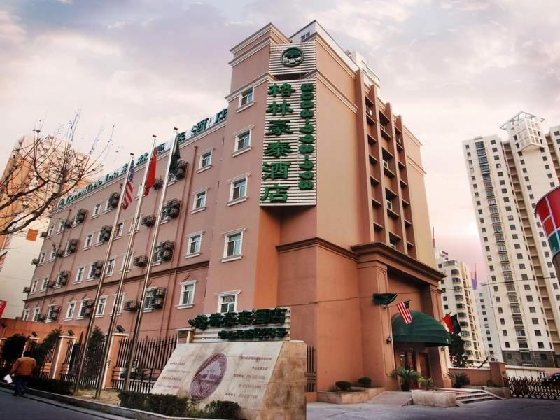 Greentree Inn Shanghai Zhongshan Hutai Hotel Exterior foto