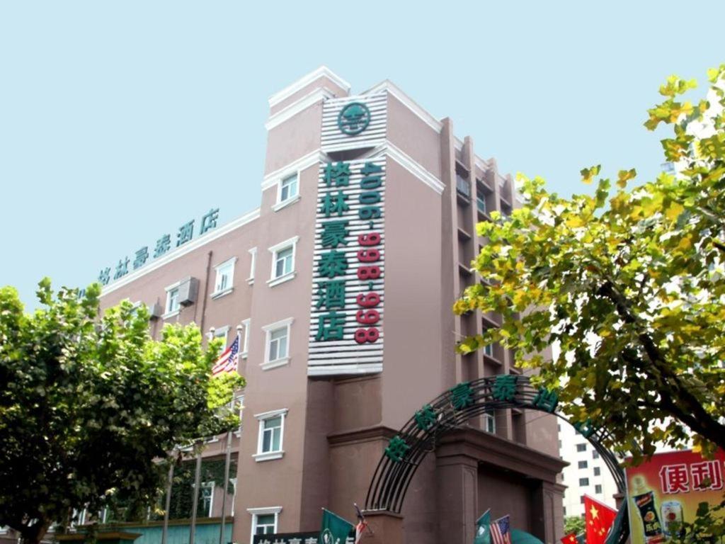 Greentree Inn Shanghai Zhongshan Hutai Hotel Exterior foto