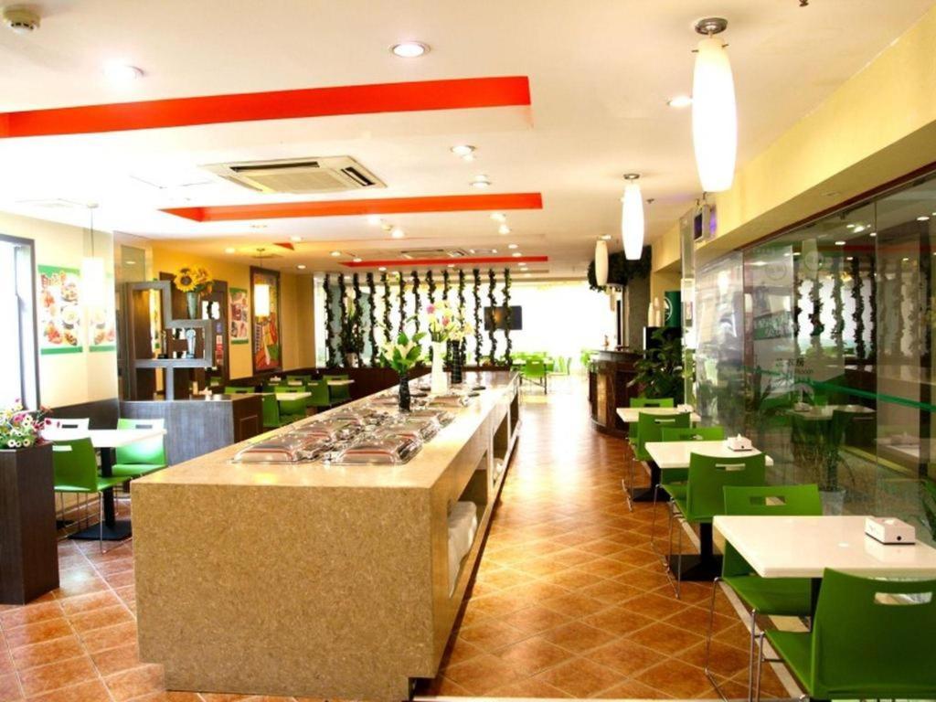 Greentree Inn Shanghai Zhongshan Hutai Hotel Exterior foto