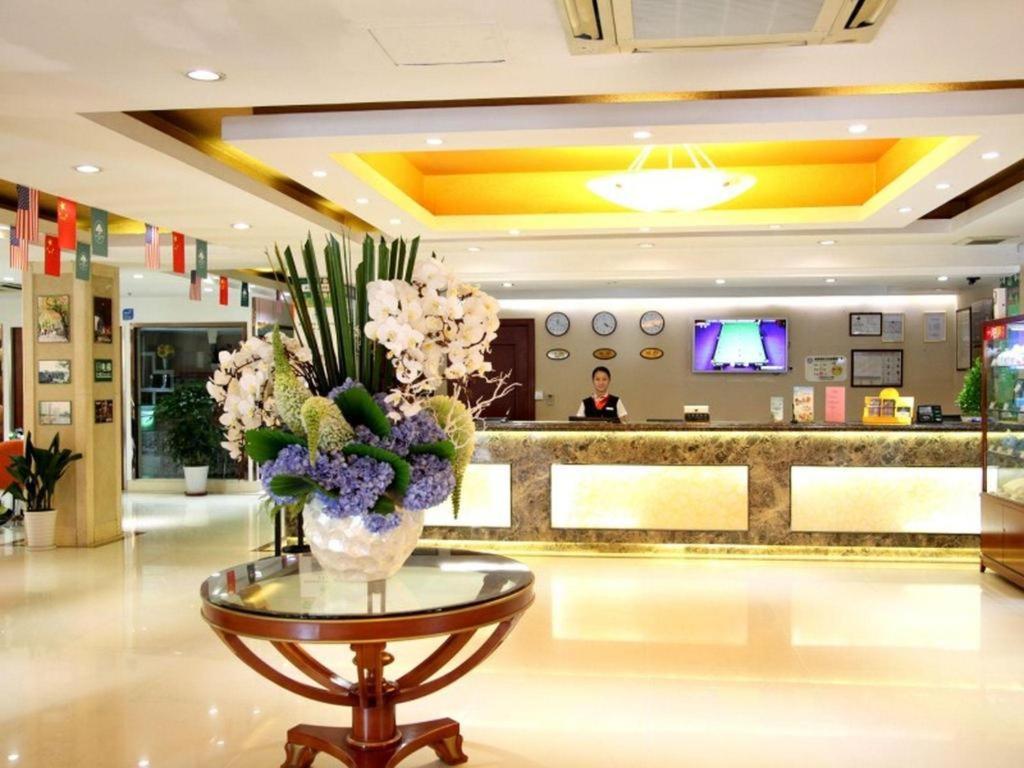Greentree Inn Shanghai Zhongshan Hutai Hotel Exterior foto