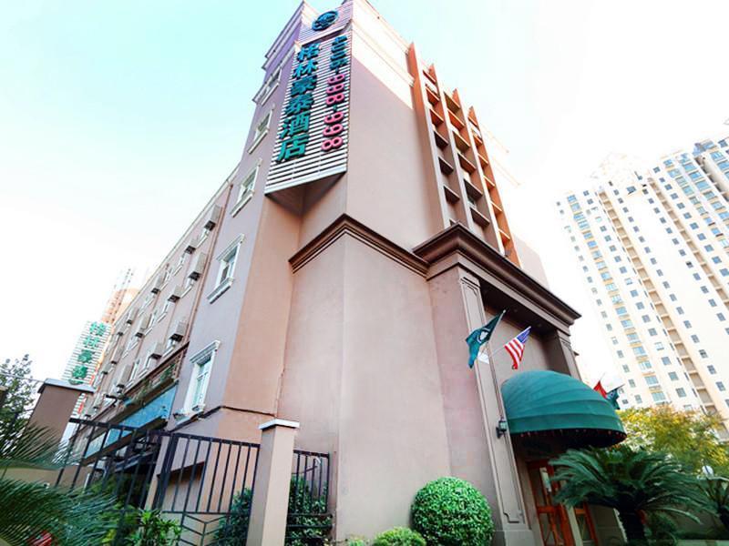 Greentree Inn Shanghai Zhongshan Hutai Hotel Exterior foto