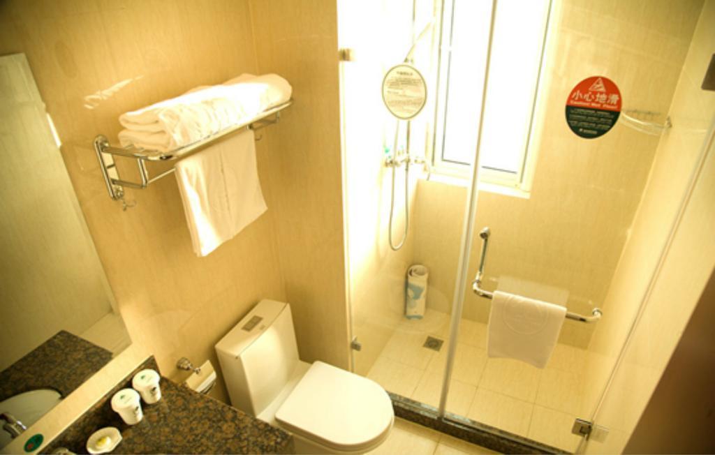 Greentree Inn Shanghai Zhongshan Hutai Hotel Exterior foto
